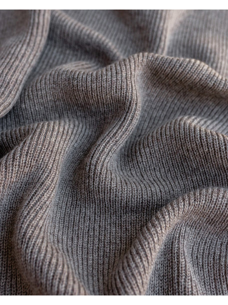 Hvid Merino wool blanket Felix - otter