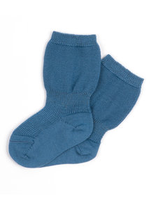 Grödo Baby Socks Wool - Mountain Blue