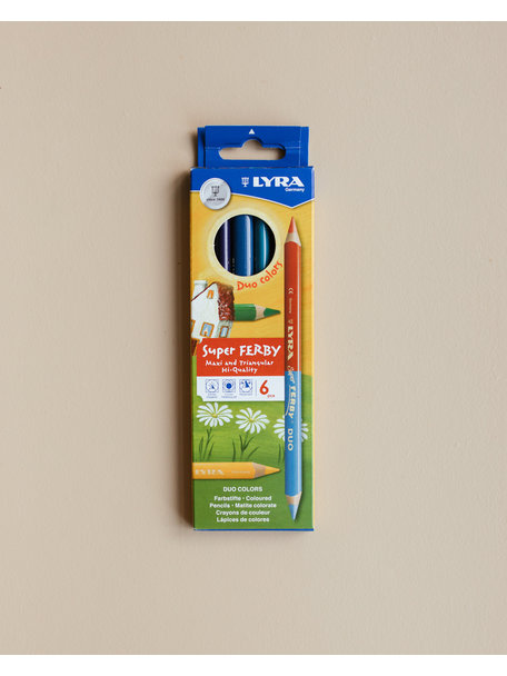 Lyra Super ferby duo pencils - 6 pcs