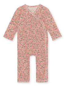 Konges Sløjd Newborn jumpsuit - jardin rouge