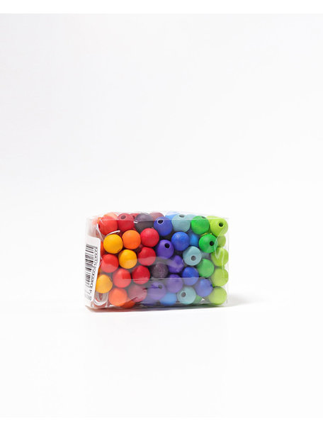 Grimm's Wooden beads small - rainbow