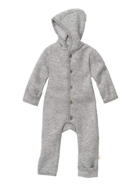 Disana Baby Overall Boiled Wool - Grey