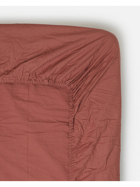 Midnatt Fitted sheet - Terra