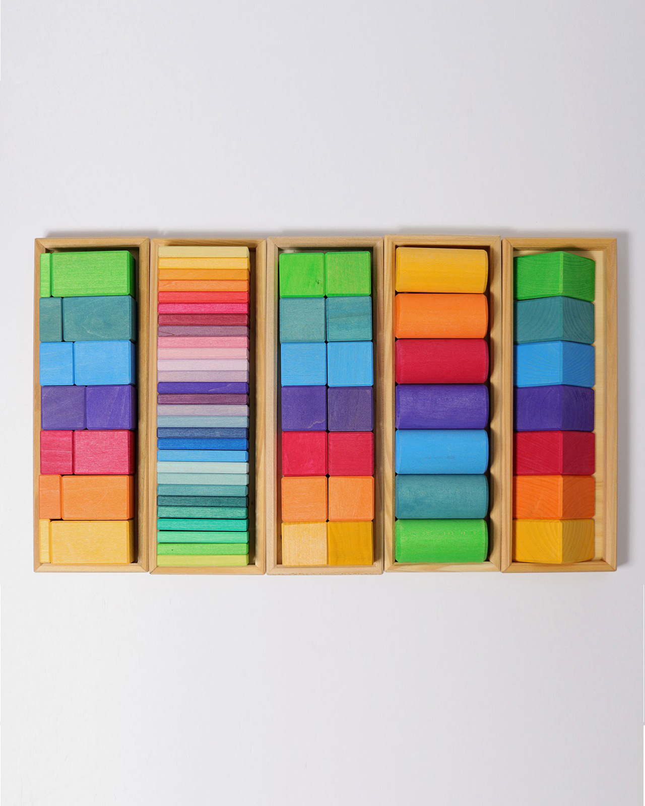 Grimm's Shapes and colors playset: Sort, Stack & Build! | Ziloen