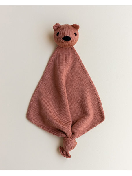 Hvid Teddy Tokki Cuddle Cloth - Brick