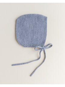 Hvid Merino Wool Bonnet - Grey Melange