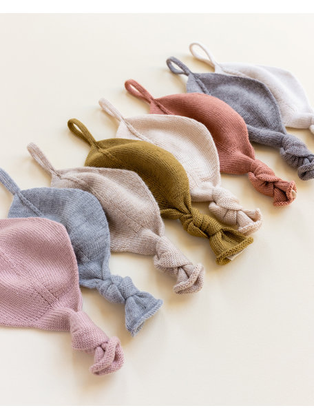 Hvid Titi comforter - Mustard