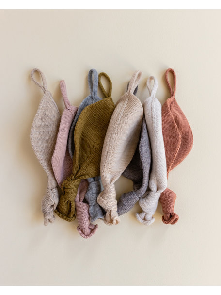 Hvid Titi comforter - Mustard