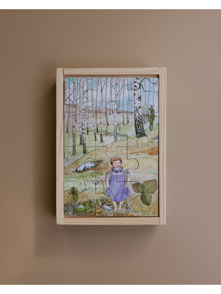 Elsa Beskow Elsa Beskow 4 Wooden puzzles - Nature