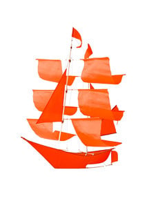 Haptic Lab Sailing ship kite - red