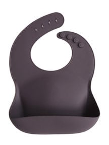 Mushie Silicone Baby Bib - Sparrow