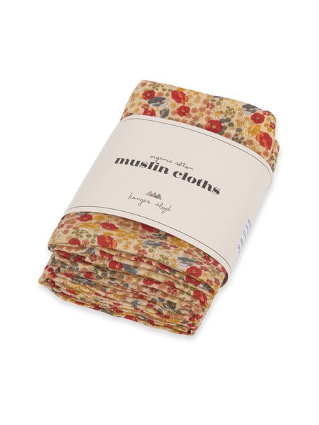 Konges Sløjd Muslin cloths 3-pack -  villetta