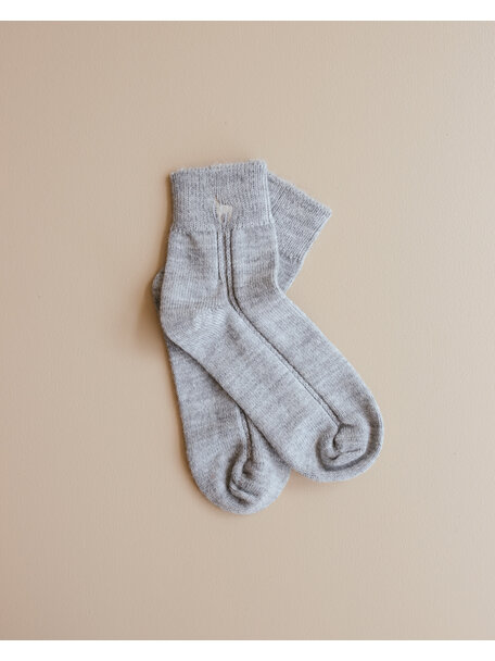 Apu Kuntur Socks from alpaca wool - grey