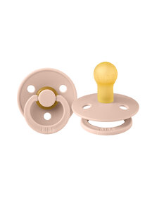 Bibs Pacifier Natural Rubber - Oldrose/Blush