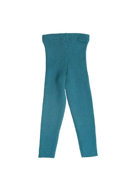 Reiff Wool ribbed leggings - karibik