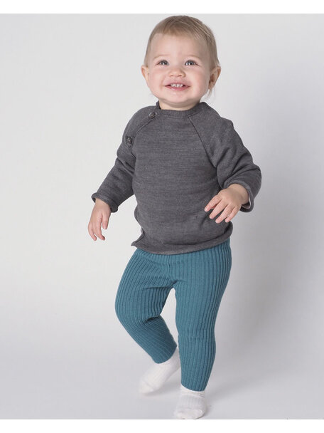 Reiff Wool ribbed leggings - karibik