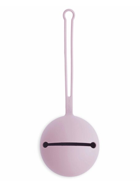 Mushie Pacifier holder case  - lilac