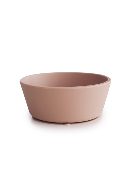 Mushie Bowl with suction cup - blush