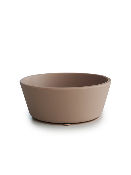 Mushie Bowl with suction cup - natural