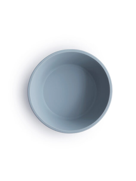 Mushie Bowl with suction cup - powder blue