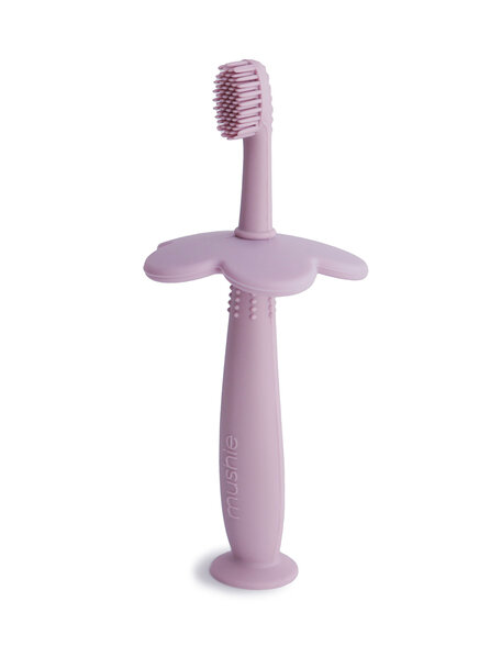 Mushie Children's toothbrush - soft lilac