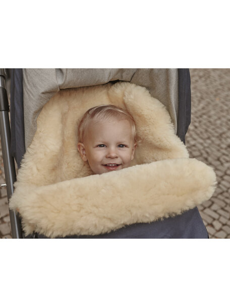 Naturkind Universal lambskin Foot Muff  - graphit