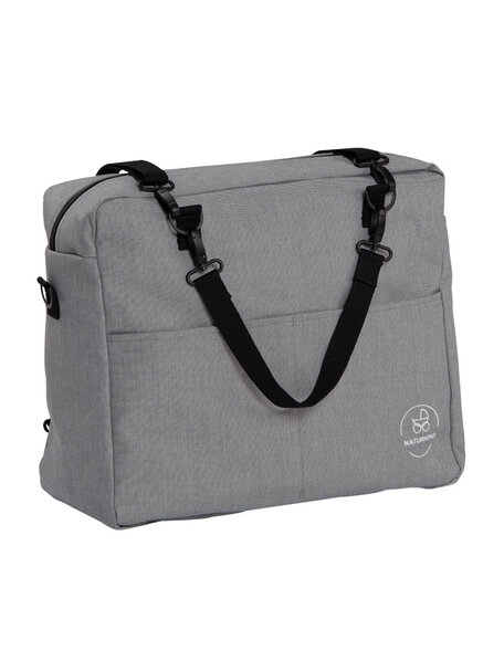 Naturkind Diaper Bag - mottled grey