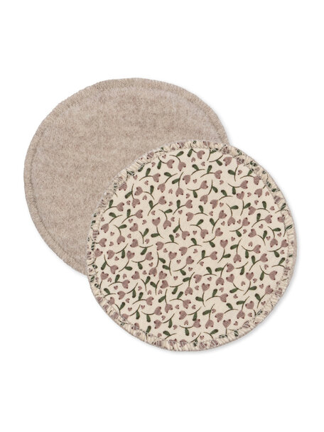 Konges Sløjd Washable Breast Pads woolfleece - milk tank