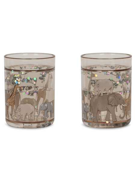 Konges Sløjd Glitter cups - safari