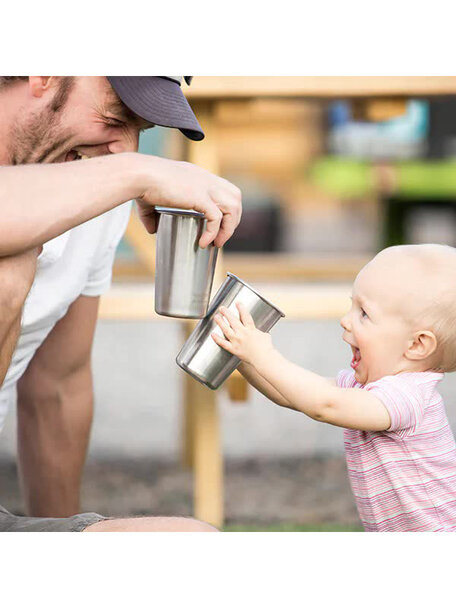 Klean Kanteen Steel cups 473 ml - 4 pack