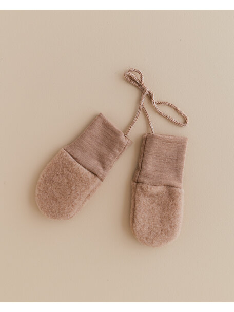 Unaduna X Engel Mittens Wool Fleece - semla