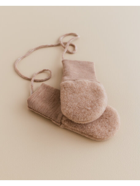 Unaduna X Engel Mittens Wool Fleece - semla