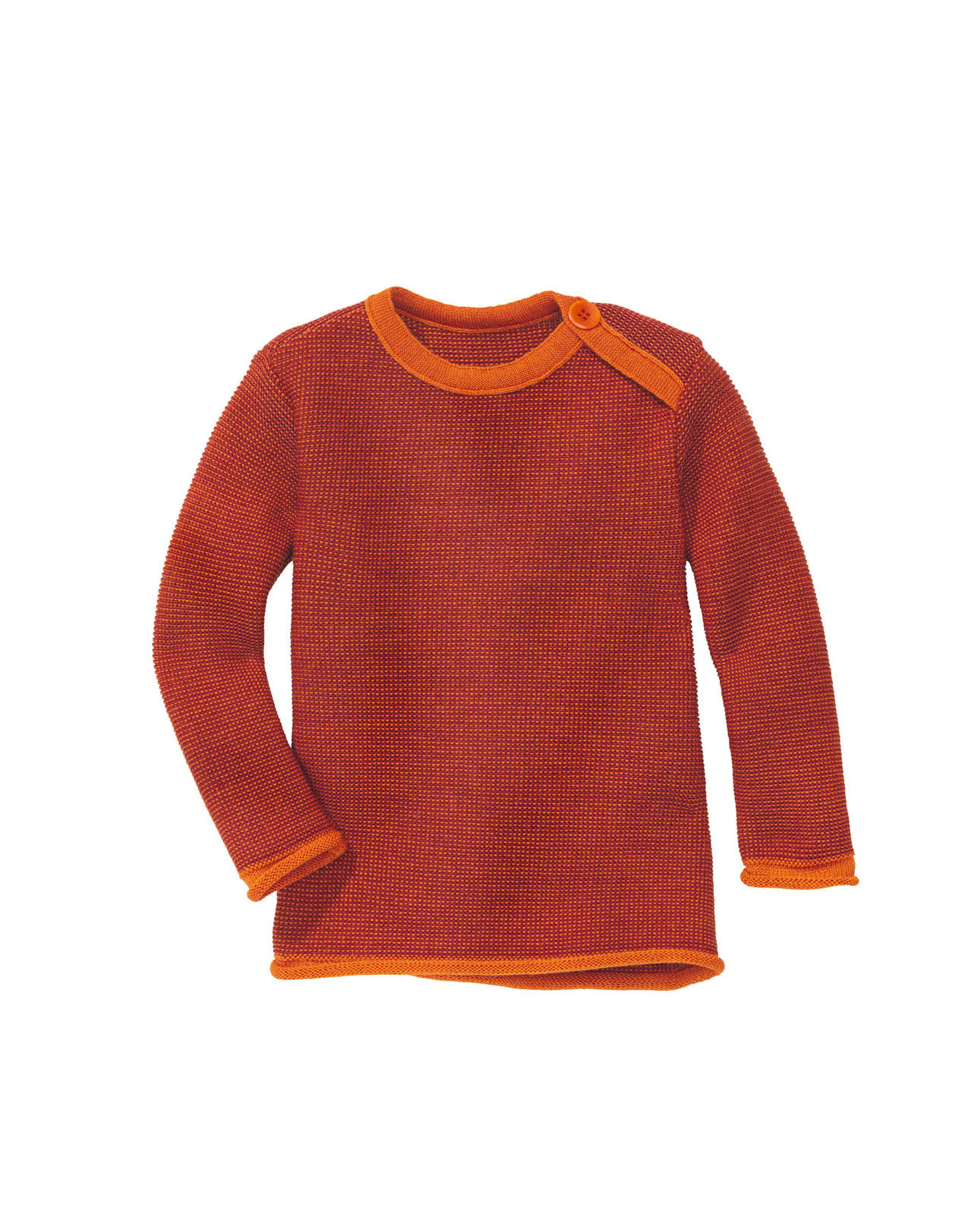 Disana Merino Sweater orange/cassis Ziloen