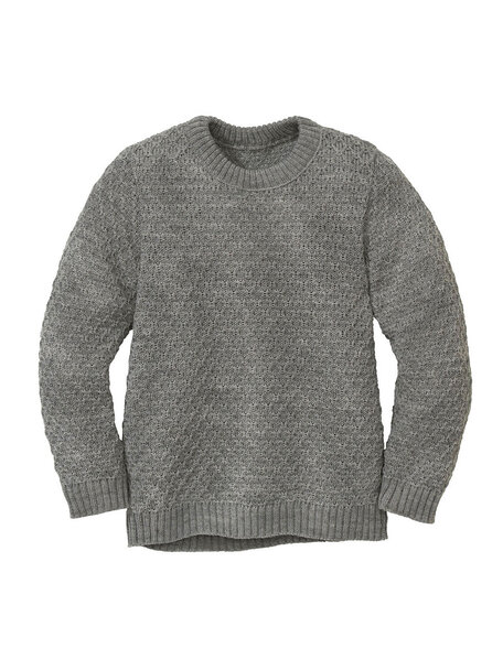 Disana Aran sweater - grey