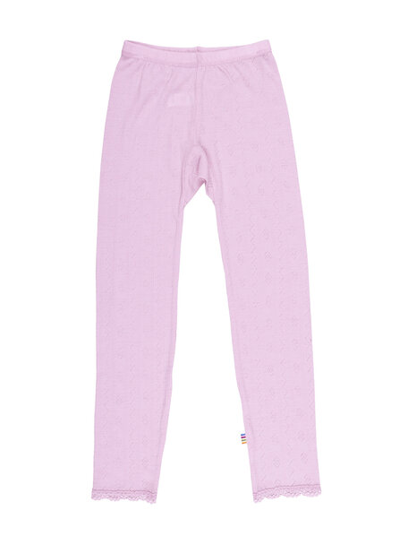 Joha Children's legging wool/silk - Pink