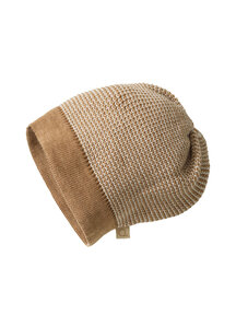 Disana Beanie Organic Wool - caramel/natural