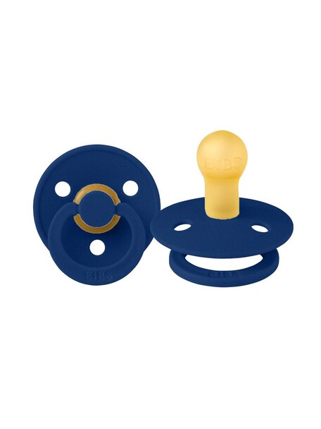 Bibs Pacifier Natural Rubber - Navy