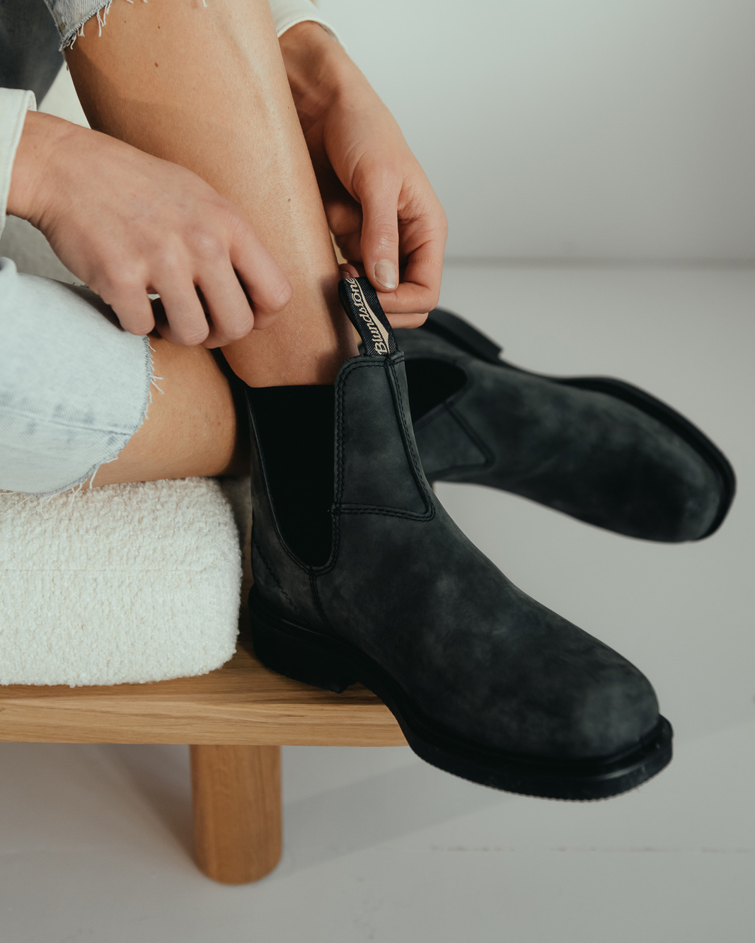 Women's Dress boots 1308 rustic black