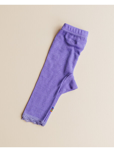 Joha Baby legging wool/silk - purple