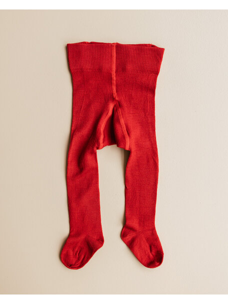 Grödo Tights Wool/Cotton - Red