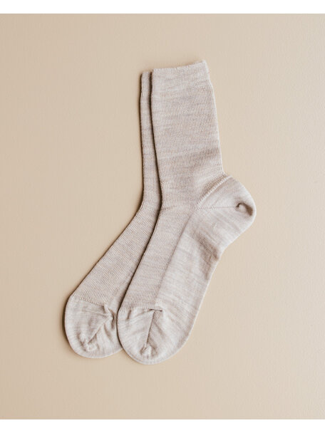 Grödo Unisex socks wool - sand