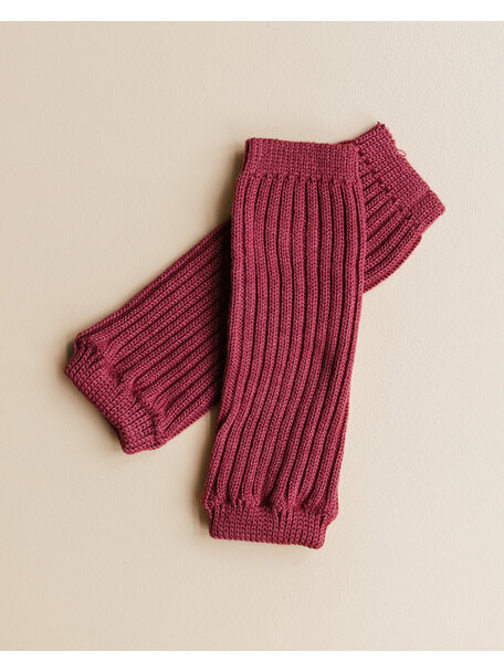 Grödo Leg warmers for kids - raspberry