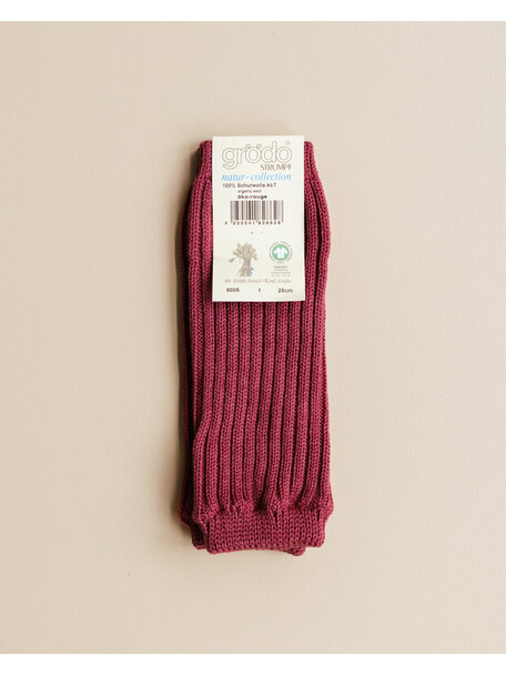 Grödo Leg warmers for kids - raspberry