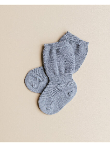 Grödo Baby Socks Wool - Grey