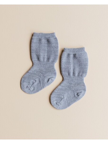 Grödo Baby Socks Wool - Grey