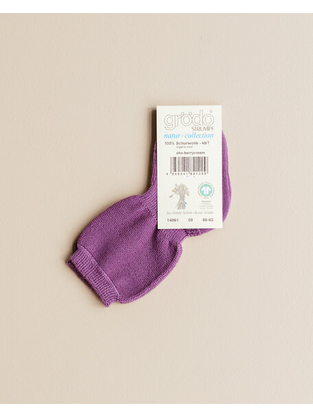 Grödo Baby Socks Wool - Lilac