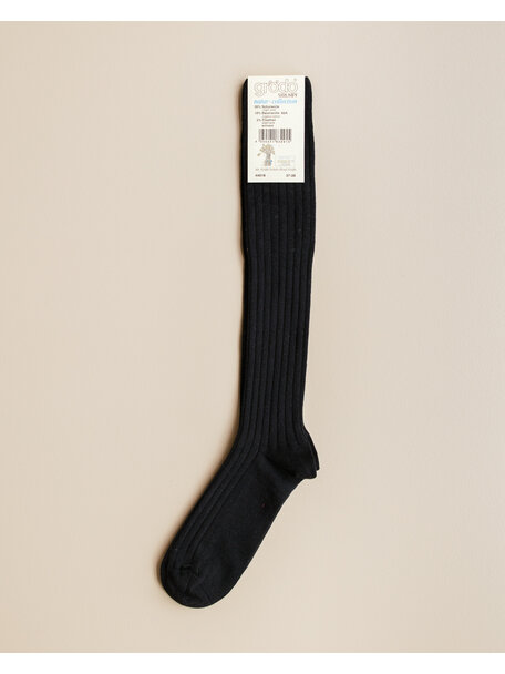 Grödo Woolen knee socks - black