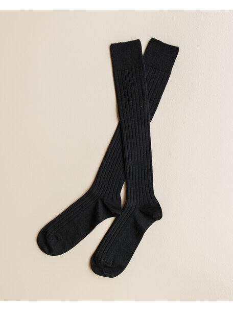 Grödo Woolen knee socks - black