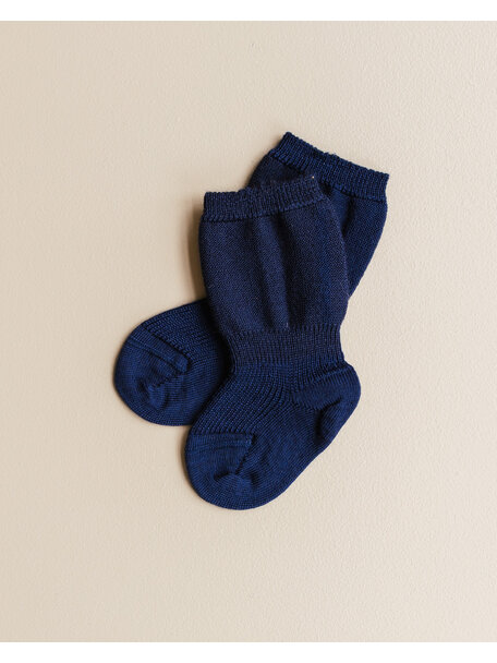 Grödo Baby Socks Wool - Dark Blue
