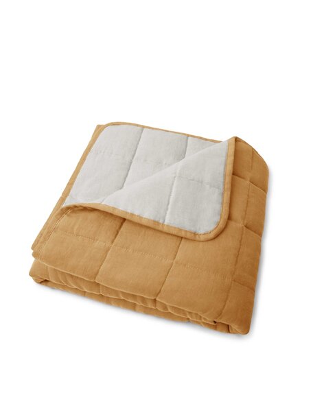 Matona Quilted blanket - milk & honey